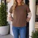  Rosario Pullover Tunic Top Long Sleeve Top