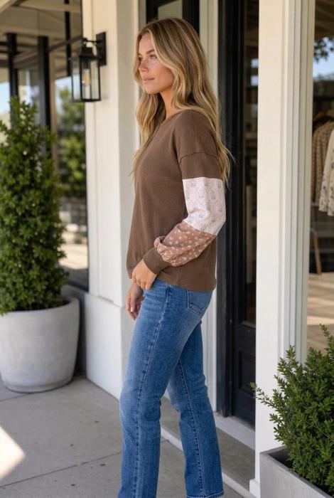 Rosario Pullover Tunic Top Long Sleeve Top