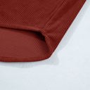  Roselyn Sleeve Corduroy Shirt Long Sleeve Top