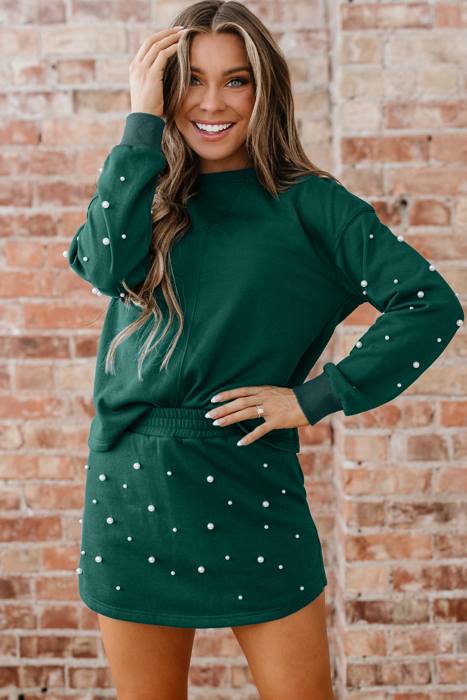 Rosie Elastic Waist Mini Skirt Set