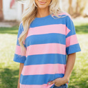  Royalty Block Oversize Tunic Tee