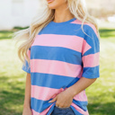  Royalty Block Oversize Tunic Tee