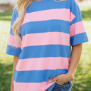  Royalty Block Oversize Tunic Tee