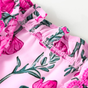  Ruby Detail Frilled Summer Blouse
