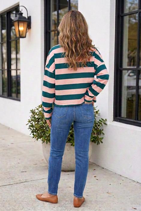Ruth Cover Stitch Hem Top
