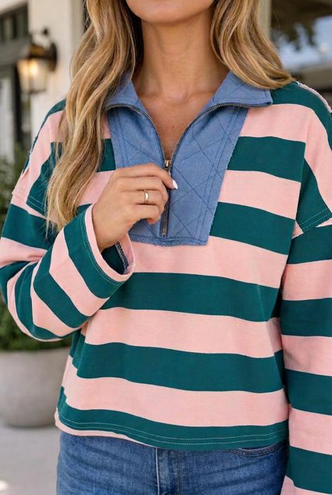 Ruth Cover Stitch Hem Top