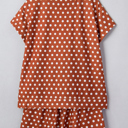  Ruthie Dot Print Short Set