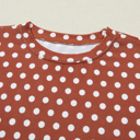  Ruthie Dot Print Short Set