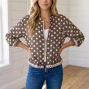  Sabrinia Up Long Sleeve Shacket