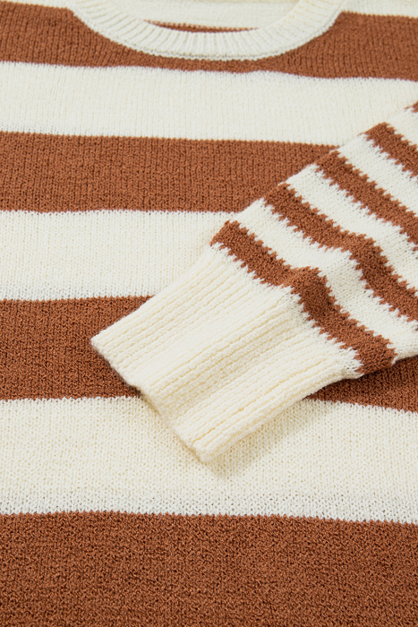 Sadie Sleeve Patchwork Baggy Sweater