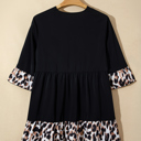  Sage Ruffle Hem Mini PLUS Dress