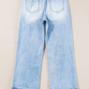  Saige Wash Distressed Straight Jeans