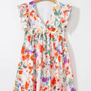  Salem Floral Ruffle Sleeve Dress