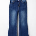 Sail Blue Size 16 Samantha Western Stitch Patched Pocket Bootcut Jeans