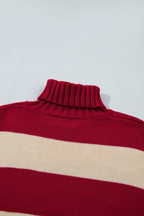 Samanthah High Relaxed Pullover Sweater