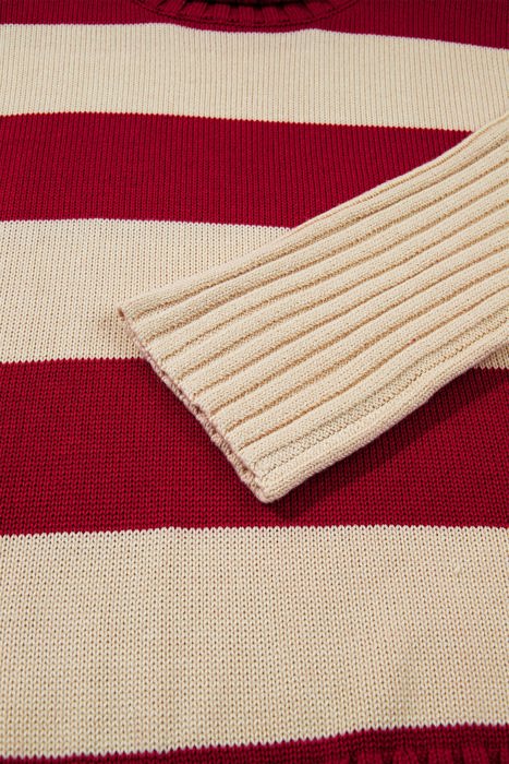 Samanthah High Relaxed Pullover Sweater
