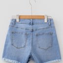  Saoirse Distressed Whiskery Shorts