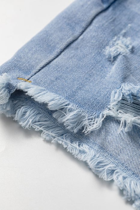 Saoirse Distressed Whiskery Shorts