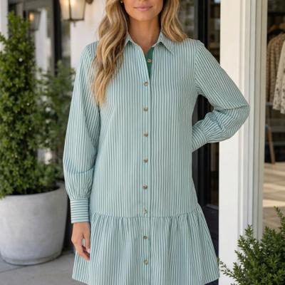Savannah Shift Long Sleeve Dress