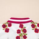 Scarlet Slit Neckline Blouse