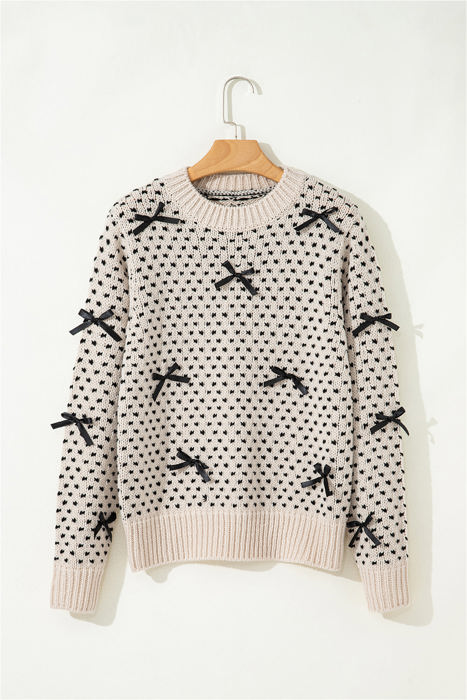 Scarlett Contrast Ribbed Edge Sweater