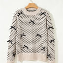  Scarlett Contrast Ribbed Edge Sweater