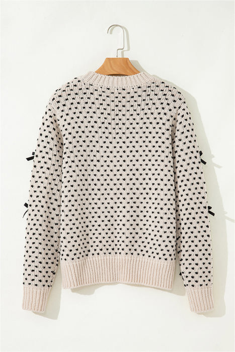 Scarlett Contrast Ribbed Edge Sweater