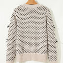  Scarlett Contrast Ribbed Edge Sweater