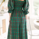  Scarlett Waist Flared Midi Dress