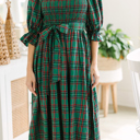  Scarlett Waist Flared Midi Dress