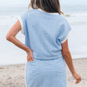  Scout Textured Crewneck Tee and Pocketed Skirt Set