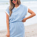  Scout Textured Crewneck Tee and Pocketed Skirt Set
