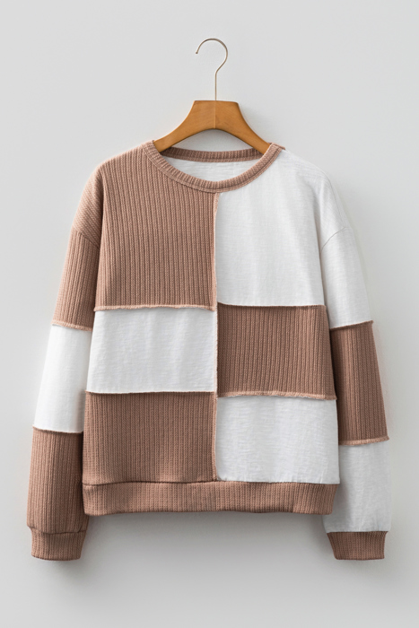 Seraphina Raw Seamed Knitted Jumper