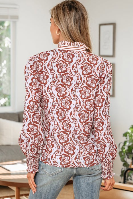 Serena Sleeve Shirt Long Sleeve Top
