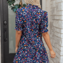  Serenity Puff Sleeve Mini Dress