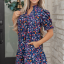  Serenity Puff Sleeve Mini Dress