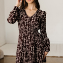  Serenity Waist Flared Mini Dress