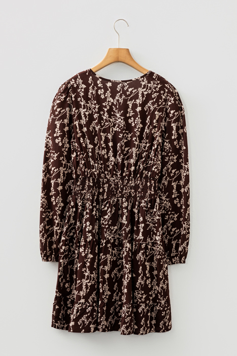 Serenity Waist Flared Mini Dress