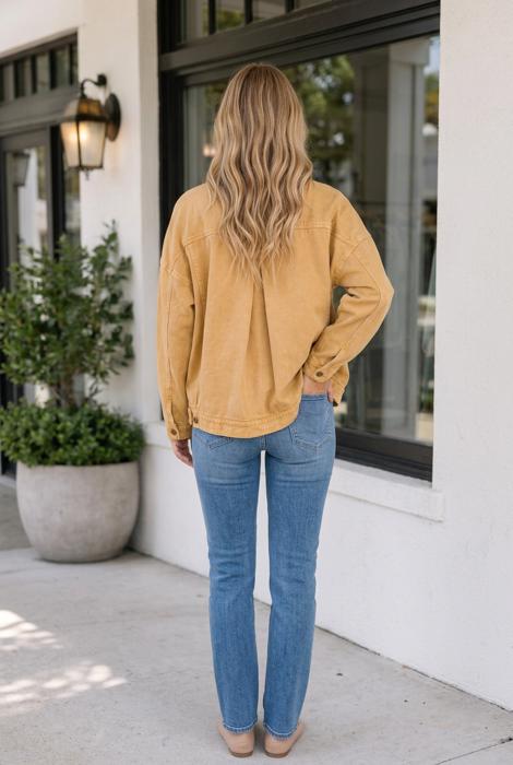 Shea Long Sleeve Collar Jacket