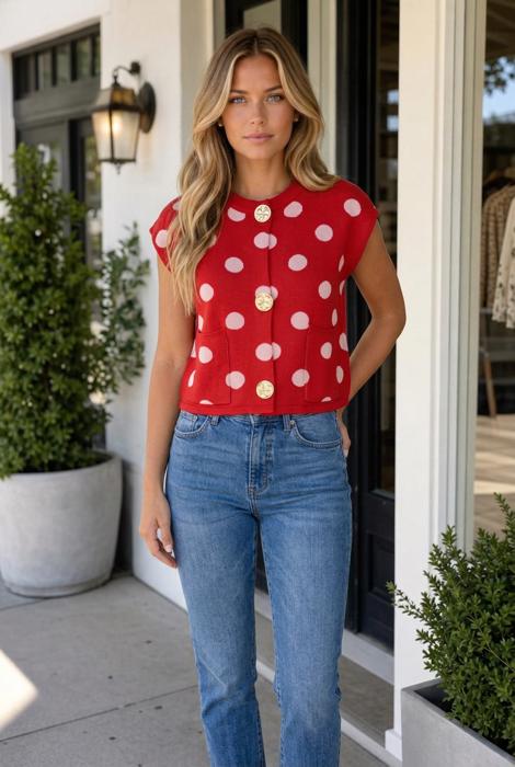 Shirley Knit Drop Shoulder Sweater