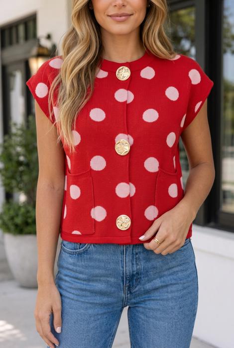 Shirley Knit Drop Shoulder Sweater