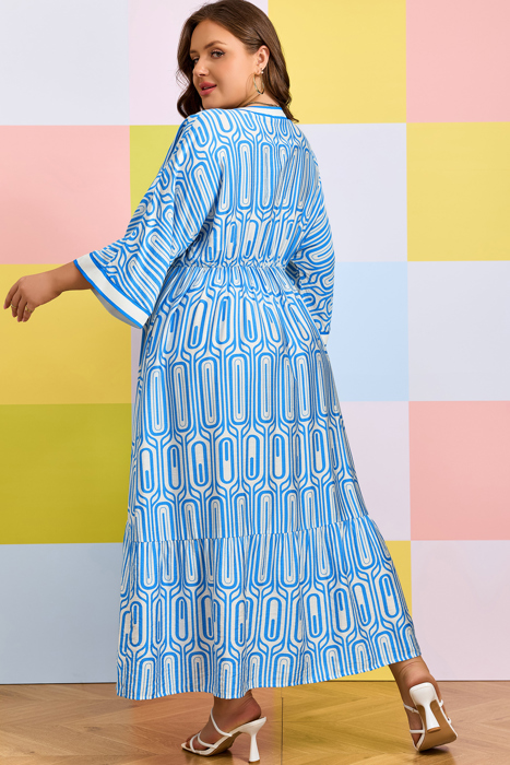 Siya Bracelet Sleeve Long PLUS Dress