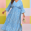  Siya Bracelet Sleeve Long PLUS Dress