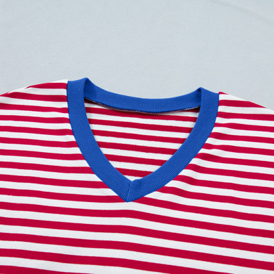 Skye Stripe Trim Tee Set