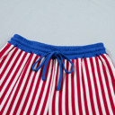  Skye Stripe Trim Tee Set