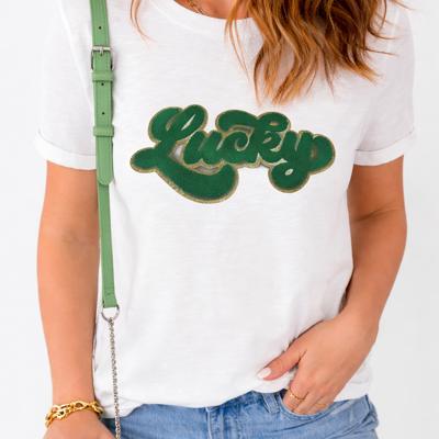 Sloane Patched Graphic T Shirt