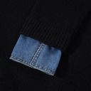  Socorro Collar Cuffed Casual Sweater