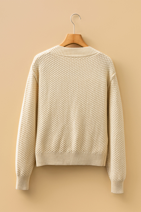Sofia Front Cropped Cardigan Sweater