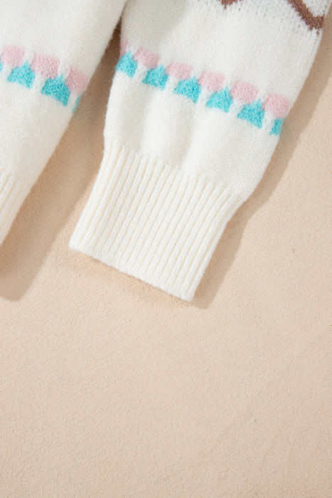Sofia Trim Drop Shoulder Sweater