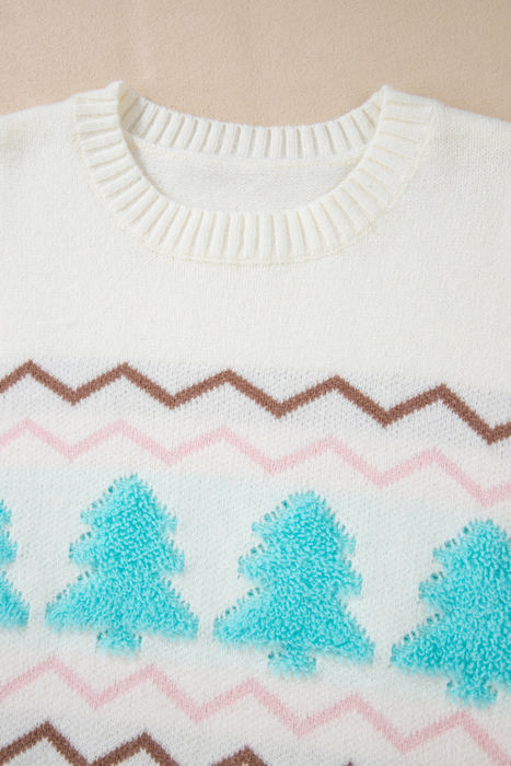 Sofia Trim Drop Shoulder Sweater